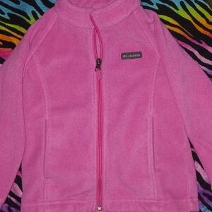 Columbia Vibrant Pink Fleece Jacket